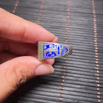 Кольцо RJ серебристого цвета тайского производства LP Rui 2560 Модные женские аксессуары в тон роскошному подарку 1