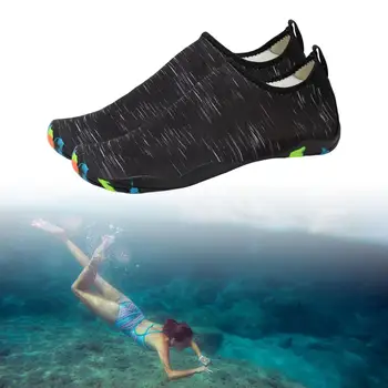 Обувь Водонепроницаемая быстросохнущая пляжная одежда Легкая мужская женская водная обувь без шнуровки для занятий йогой пляжным парусным спортом катанием на лодках серфингом