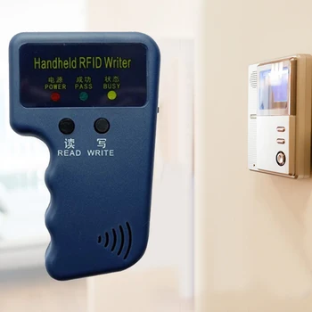 Ручной RFID-Копировальный аппарат 125 кГц ID Reader Writer Дубликатор Карт Контроля Доступа Cloner Устройство для Записи Карт шифрования Smart Key Copier