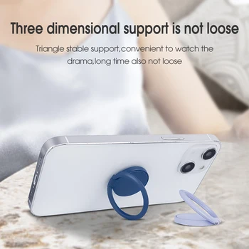 Портативный держатель для кольца для телефона, роскошная металлическая подставка для телефона, держатель для кольца для пальца для Iphone Xiaomi Samsung, держатели для магнитной пасты 3