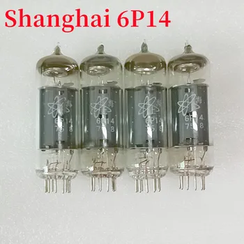 Вакуумная трубка Shanghai 6P14 класса J Заменяет 6p14 6BQ5 6N14N EL84 для лампового усилителя звука HIFI Оригинальное точное соответствие