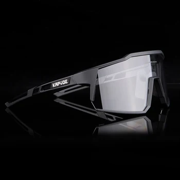 Мужские фотохромные велосипедные очки с линзами для защиты от запотевания UV400, Очки для женщин, очки для кемпинга, пешего туризма, Очки для вождения, Спортивные солнцезащитные очки на открытом воздухе