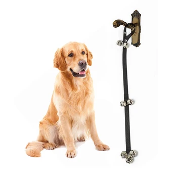 Веревка для дверного звонка для домашних животных, веревка для дрессировки собак, шнурок для сигнализации, шнурок для собаки-поводыря, дверной звонок