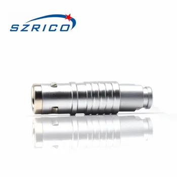 SZRICO K Series 1K Металлический штекер для мужчин и женщин с 16-контактной длинной изогнутой иглой, водонепроницаемый быстроразъемный разъем в оболочке
