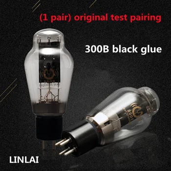 (2 шт.) Клапан LINLAI 300B / черная резина с никелевым покрытием / ножки из белого фарфора с позолотой / оригинальное тестовое сопряжение 1