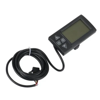 1 шт. ЖК-дисплей S861 с разъемом SM для электрического велосипеда, контроллер BLDC, Панель управления, черный 24 В-36 В