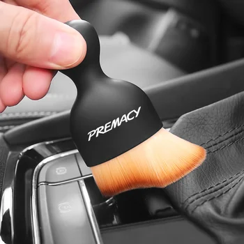 Щетка для чистки салона автомобиля, инструмент для очистки центральной консоли, Мягкая щетка для очистки воздуховода Mazda 5 Premacy 2011-2016 MK3
