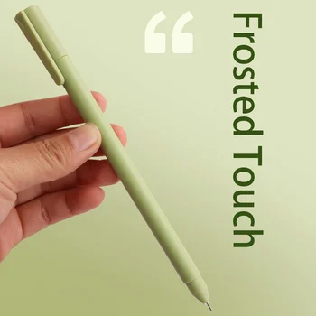 5 шт./кор. Ретро-гелевая ручка Morandi, многоцветная, 0,5 мм, гладкие чернила, Нейтральная ручка, Быстросохнущие Канцелярские принадлежности для студентов 2