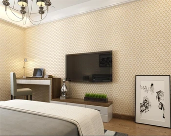 обои beibehang для гостиной Модные клетчатые нетканые обои для гостиной спальни, объемные художественные обои, домашний декор