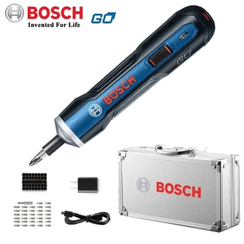 Bosch Go Оригинальная электрическая отвертка, перезаряжаемая автоматическая отвертка, ручная дрель, Многофункциональный электрический инструмент Bosch Go