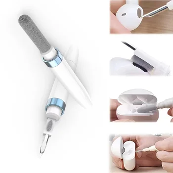 Набор чистящих средств Ручка для чистки наушников Bluetooth для Airpods 3Pro Xiaomi Huawei Щетка для чистки чехла для беспроводных наушников Инструмент для чистки гарнитуры