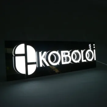 Наружные вывески Вывеска для офиса на заказ 3D Светодиодная вывеска с буквенным логотипом