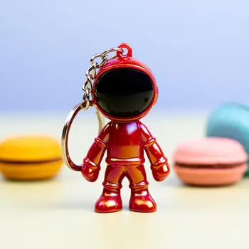 Модный Европейский 3D брелок для космонавта-космонавта для человека, брелок для ключей космического робота, подвеска для сумки из сплава, подарок лучшим друзьям 3