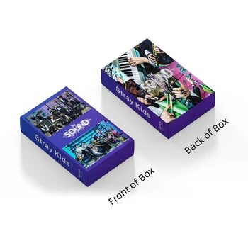 55шт Kpop Stray Kids Lomo Card Новый Альбом The Sound Photo Album Card Корейская Группа Straykids Photocard Высококачественный Подарок Фанатам Kpop 2