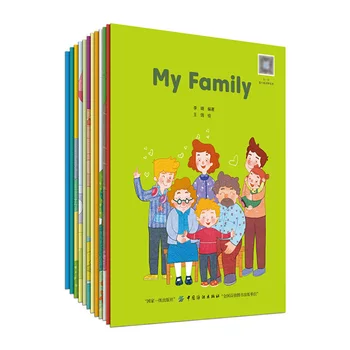 12 Книг / набор для детского чтения по английскому языку с картинками 