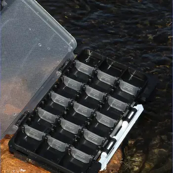 Прочная рыболовная коробка, Портативная коробка для рыболовных снастей, Водонепроницаемый ящик для хранения рыболовной приманки, крючок для хранения приманки 0